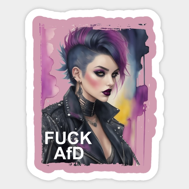 F*CK AfD Sticker by DeVerviers